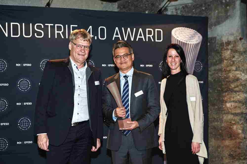 至成国际光电数位转型成效亮眼，，，获德国ROI-EFESO工业4.0大奖肯定