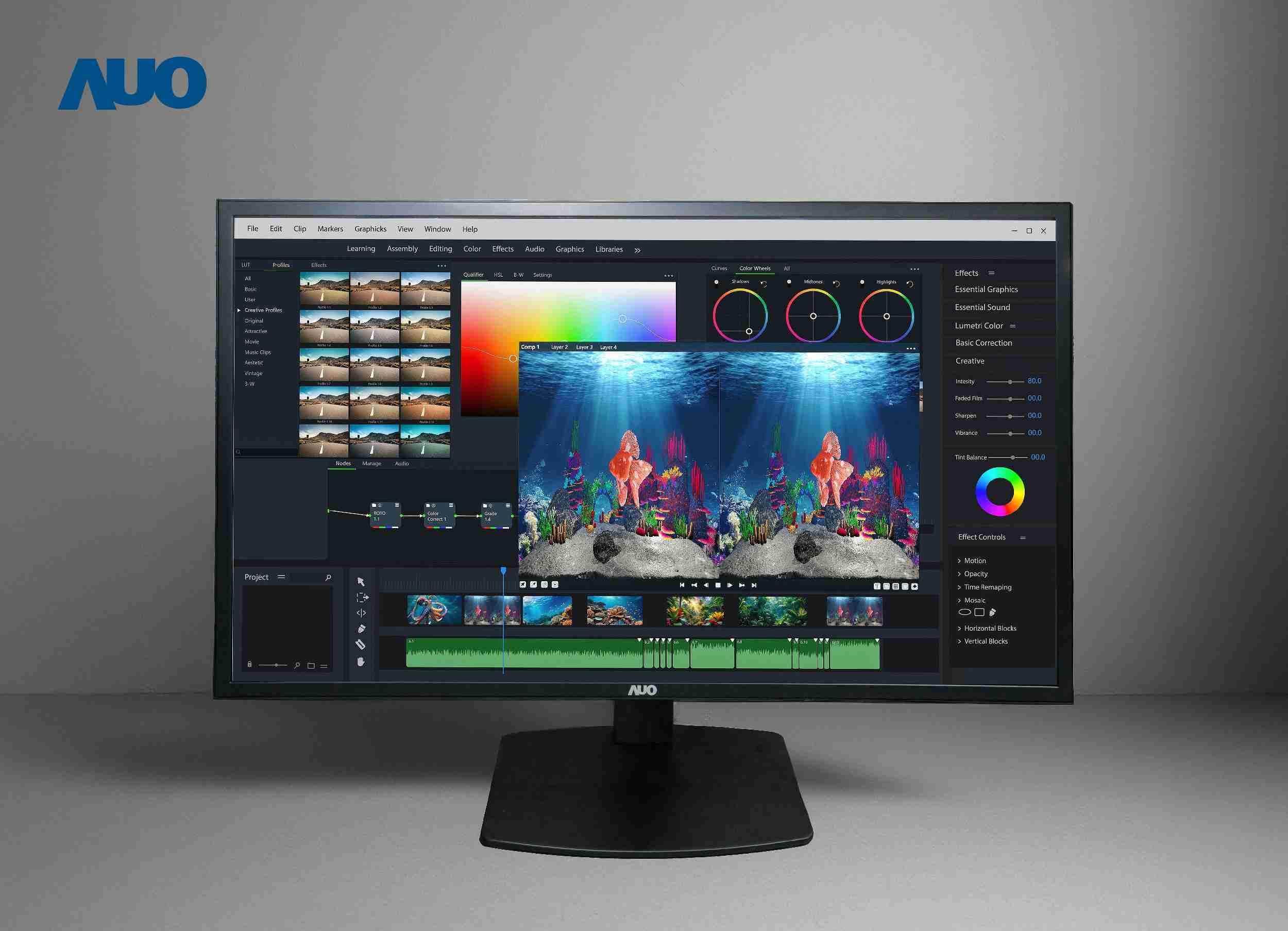 至成国际开发32吋2D/3D专业桌上型显示器，，，拥有8K4K超高分辨率，，，，并以低串扰算法优化3D显示效果，，，，搭载自动眼球追踪功能，，能实时调整3D图像，，进行实时2D与3D无缝共存窗口，，提供图像设计工作者突破二维接口的崭新工作氛围与效率